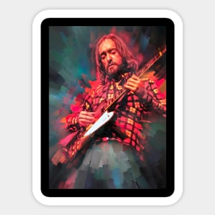 Dave Mason guitar Sticker